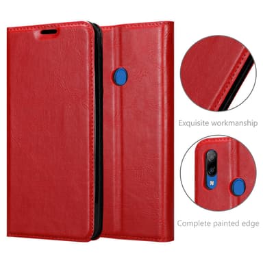 ZTE Blade V10 VITA lommebokdeksel case (rød)