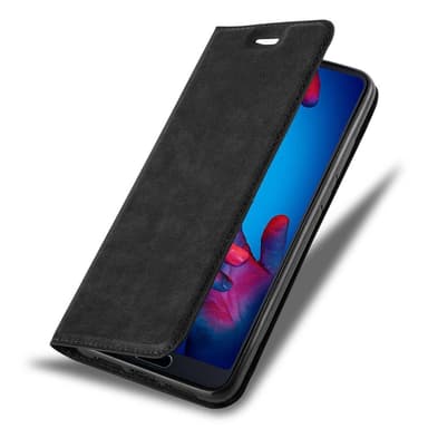 Huawei P20 lommebokdeksel case (svart)