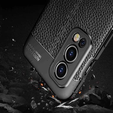OnePlus Nord 2 5G Deksel Kunstskinn (svart)