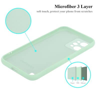Realme C31 silikondeksel case (grønn)