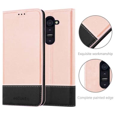 LG G2 Deksel Case Cover (rosa)