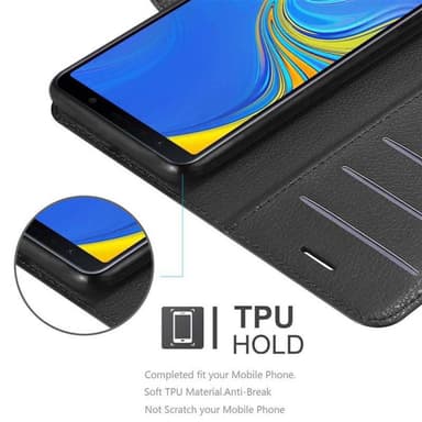 Samsung Galaxy A7 2018 Deksel Etui Case (svart)