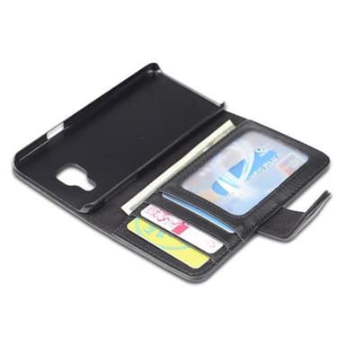 Samsung Galaxy A3 2016 lommebokdeksel case (svart)