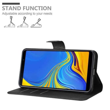 Samsung Galaxy A7 2018 Deksel Etui Case (svart)