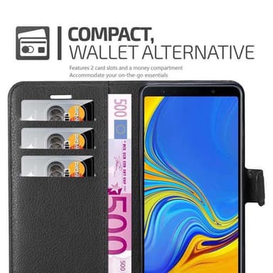 Samsung Galaxy A7 2018 Deksel Etui Case (svart)