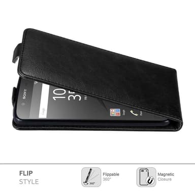 Sony Xperia Z5 deksel flip cover (svart)