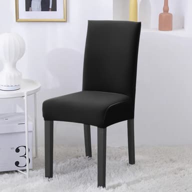 2x Stoltrekk 38-45cm sete og 45-65cm rygghøyde (svart)