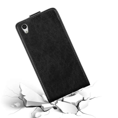 Sony Xperia Z5 deksel flip cover (svart)