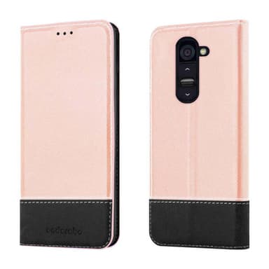 LG G2 Deksel Case Cover (rosa)