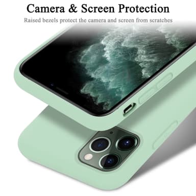 iPhone 11 PRO MAX silikondeksel case (grønn)