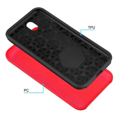 Samsung Galaxy J5 2017 Deksel Case Cover (rød)