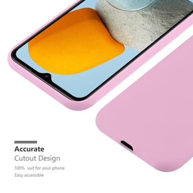 Deksel Samsung Galaxy M23 5G Silikon cover (rosa)
