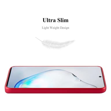 Deksel Samsung Galaxy NOTE 10 PLUS Case Cover (rød)