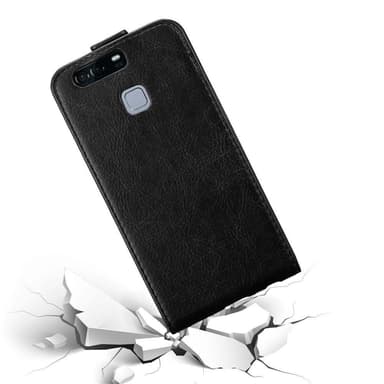 Huawei P9 deksel flip cover (svart)