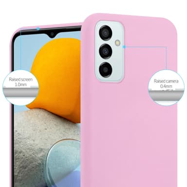 Deksel Samsung Galaxy M23 5G Silikon cover (rosa)