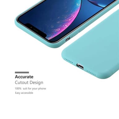 Deksel iPhone XR Silikon cover (blå)