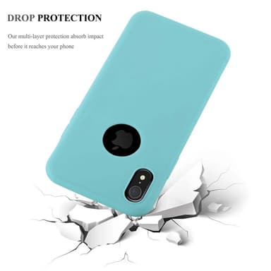 Deksel iPhone XR Silikon cover (blå)
