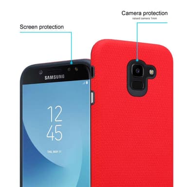 Samsung Galaxy J5 2017 Deksel Case Cover (rød)