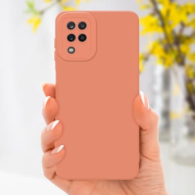 Samsung Galaxy A12 / M12 Deksel case (oransje)
