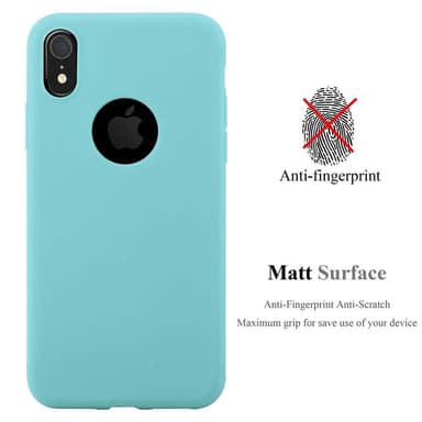 Deksel iPhone XR Silikon cover (blå)