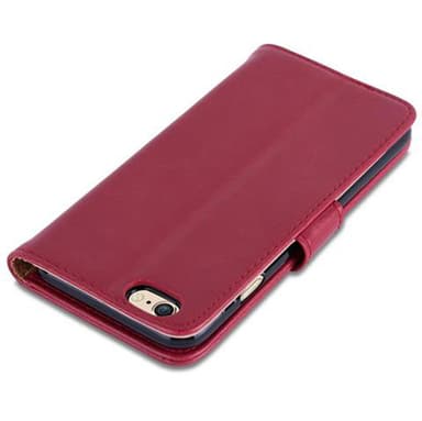 iPhone 6 / 6S lommebokdeksel etui (rød)