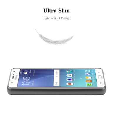 Deksel Samsung Galaxy J7 2015 Case Cover (grå)