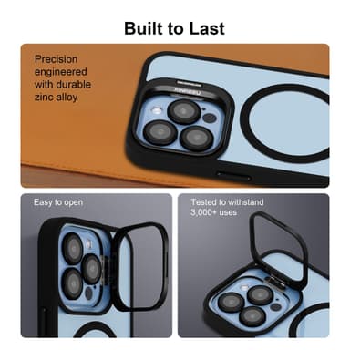 iPhone 12 / 12 PRO Deksel kompatibel MagSafe (Svart)
