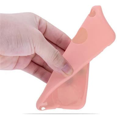 Deksel iPhone 6 / 6S Silikon cover (rosa)