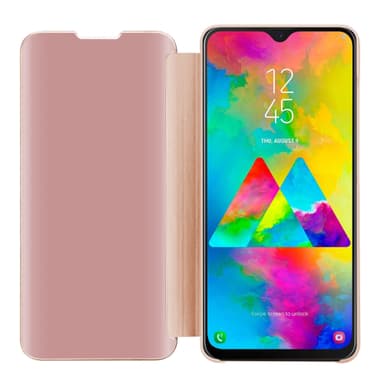Samsung Galaxy M20 lommebokdeksel etui (rosa)