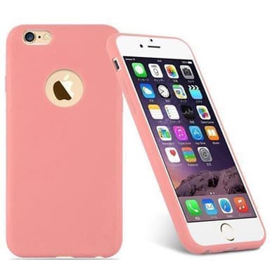 Deksel iPhone 6 / 6S Silikon cover (rosa)