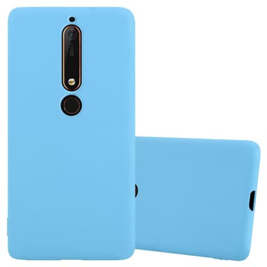 Deksel Nokia 6.1 Silikon cover (blå)
