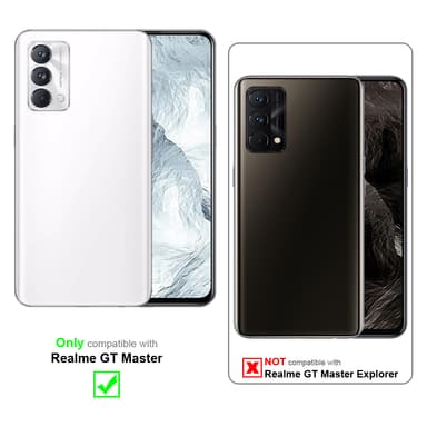 Realme GT Master lommebokdeksel case (rød)