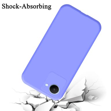 Realme C30 / Narzo 50i PRIME silikondeksel case (lilla)