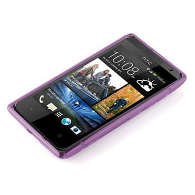 HTC Desire 300 silikondeksel case (lilla)