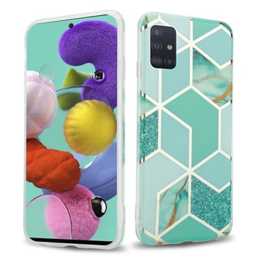 Samsung Galaxy A51 5G lommebokdeksel etui (grønn)