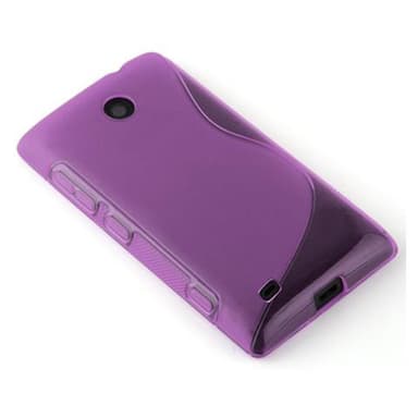 HTC Desire 300 silikondeksel case (lilla)