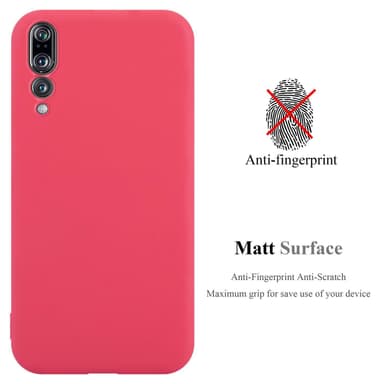 Deksel Huawei P20 PRO / P20 PLUS Silikon cover (rød)