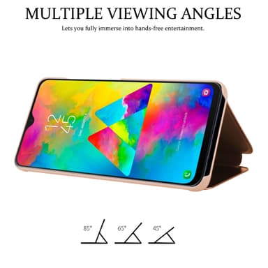 Samsung Galaxy M20 lommebokdeksel etui (rosa)