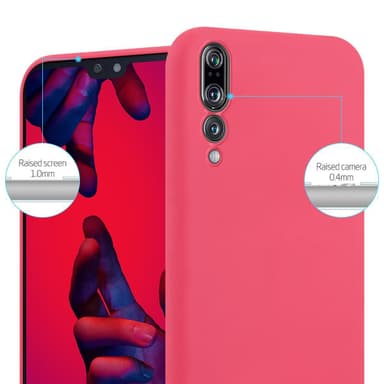 Deksel Huawei P20 PRO / P20 PLUS Silikon cover (rød)