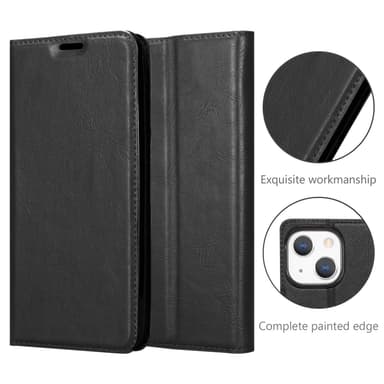 iPhone 13 lommebokdeksel case (svart)