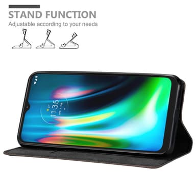 Motorola MOTO G9 PLAY lommebokdeksel case (brun)