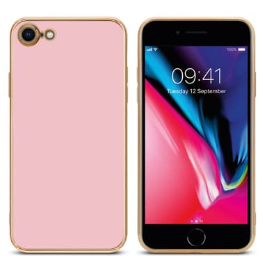 iPhone 7 / 7S / 8 / SE 2020 silikondeksel case (rosa)