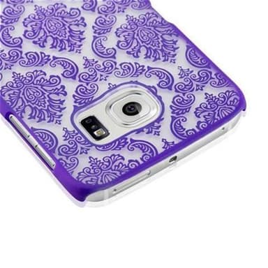 Samsung Galaxy S6 EDGE Hardt Deksel Cover (lilla)