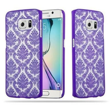 Samsung Galaxy S6 EDGE Hardt Deksel Cover (lilla)