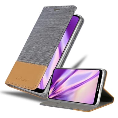 Huawei Y6S lommebokdeksel etui (grå)