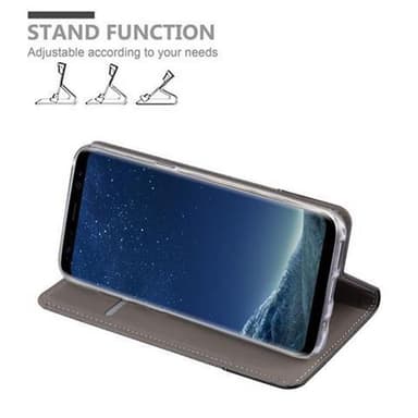 Samsung Galaxy S8 PLUS lommebokdeksel etui (grå)