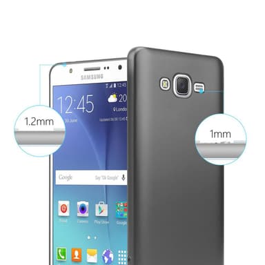 Deksel Samsung Galaxy J7 2015 Case Cover (grå)