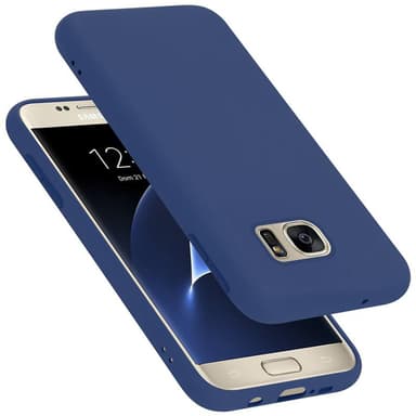 Samsung Galaxy S7 silikondeksel case (blå)