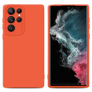 Samsung Galaxy S22 ULTRA Deksel case (oransje)