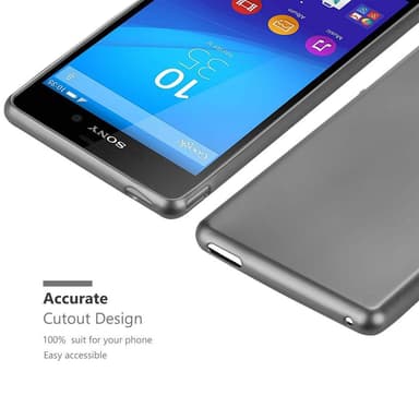 Deksel Sony Xperia M4 AQUA Case Cover (grå)